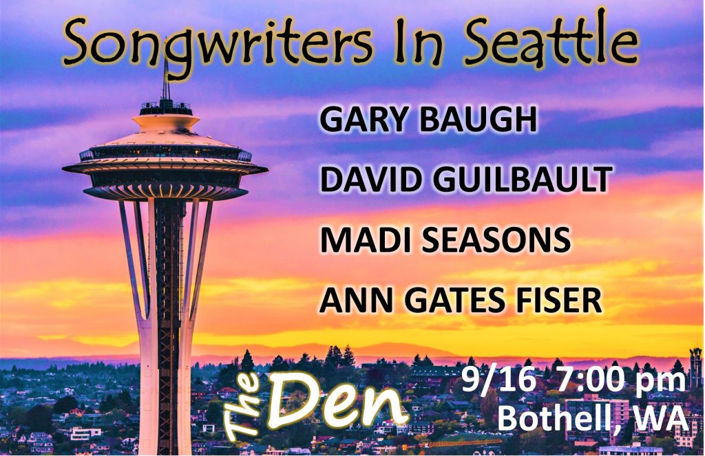 Live music in Bothell at The Den Coffee shop