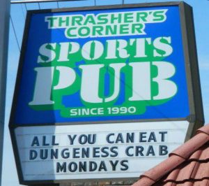 Bothell Karaoke night at Thrashers Corner Pub