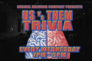 Trivia night at Decibel Brewing in Bothell Washington