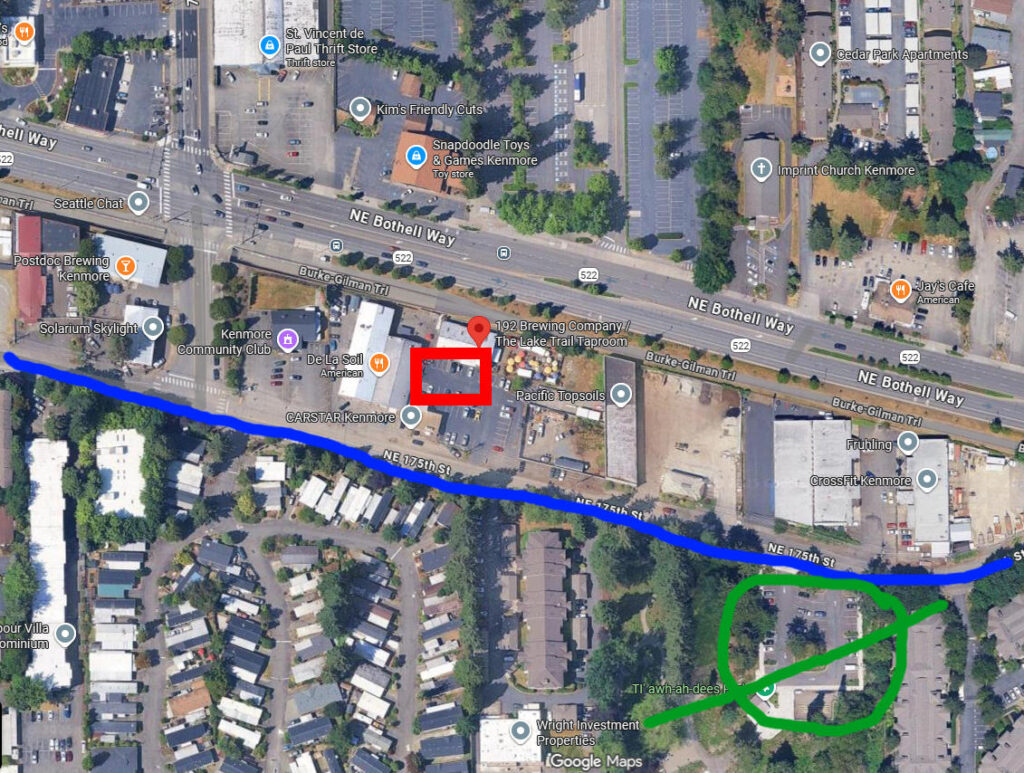 2025 Kenmore Oktoberfest Beer Garden Map and Parking Guide